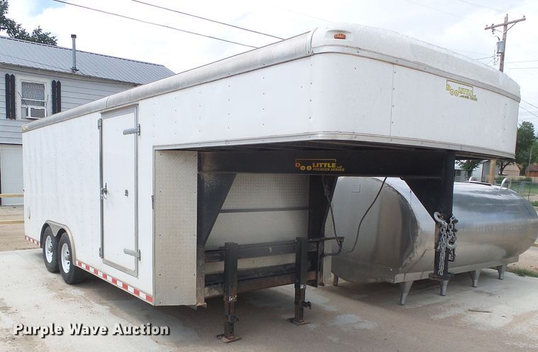 image for item EL9198 2015 Doolittle enclosed cargo trailer