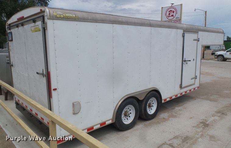image for item EL9198 2015 Doolittle enclosed cargo trailer