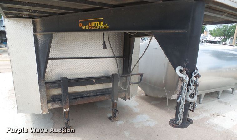image for item EL9198 2015 Doolittle enclosed cargo trailer