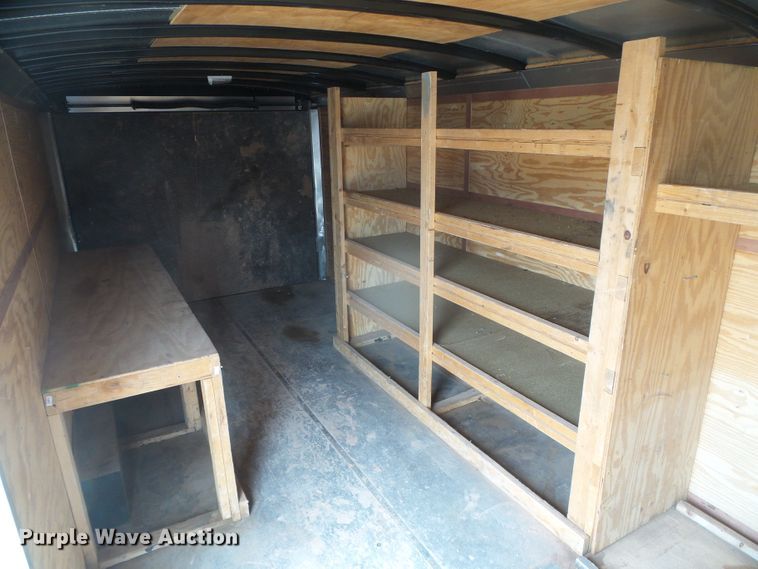 image for item EL9198 2015 Doolittle enclosed cargo trailer