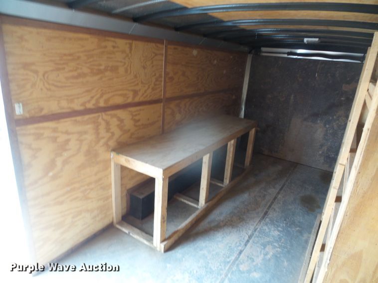 image for item EL9198 2015 Doolittle enclosed cargo trailer