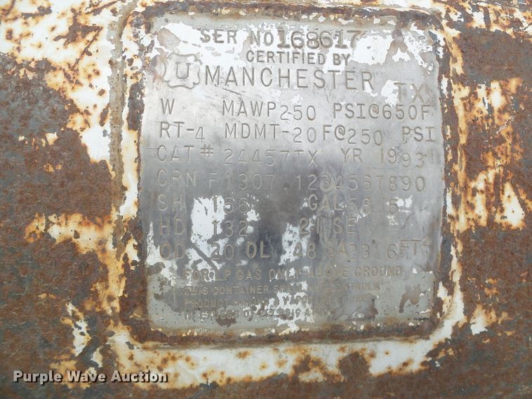 image for item EL9201 (2) Manchester propane tanks