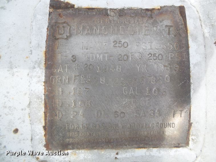 image for item EL9201 (2) Manchester propane tanks