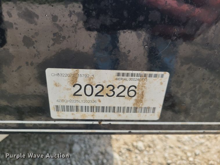 image for item EL9961 2020 Load Trail equipment trailer