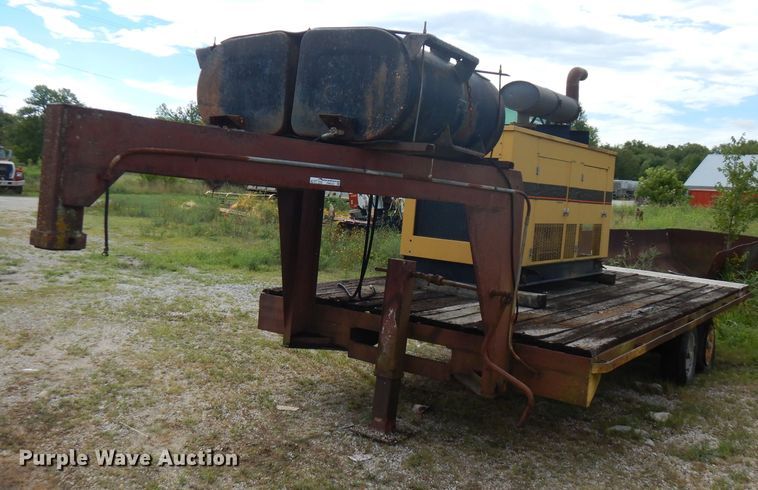 image for item FN9323 Shop built equipment trailer