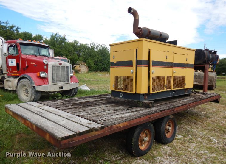 image for item FN9323 Shop built equipment trailer