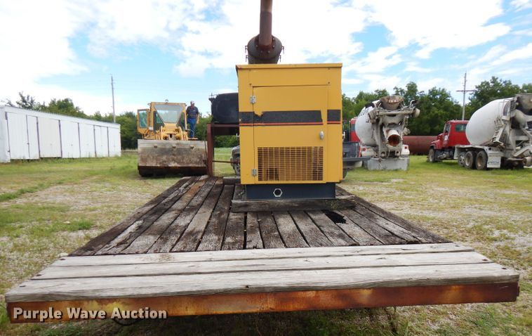 image for item FN9323 Shop built equipment trailer