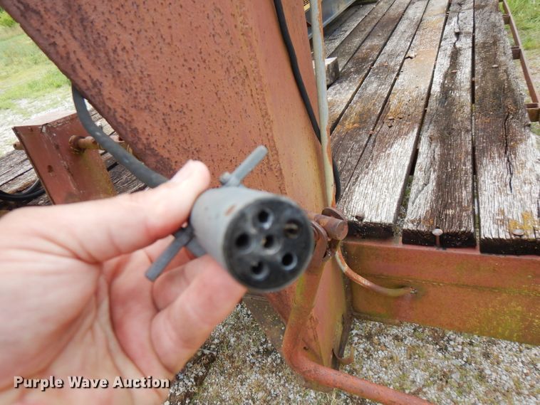 image for item FN9323 Shop built equipment trailer