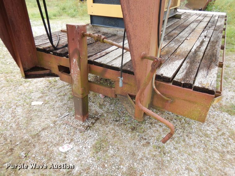 image for item FN9323 Shop built equipment trailer