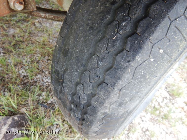 image for item FN9323 Shop built equipment trailer