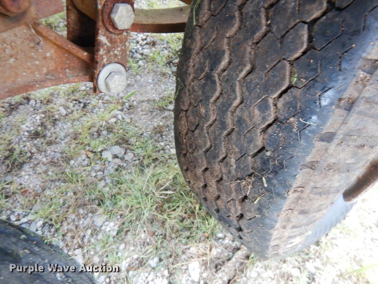 image for item FN9323 Shop built equipment trailer