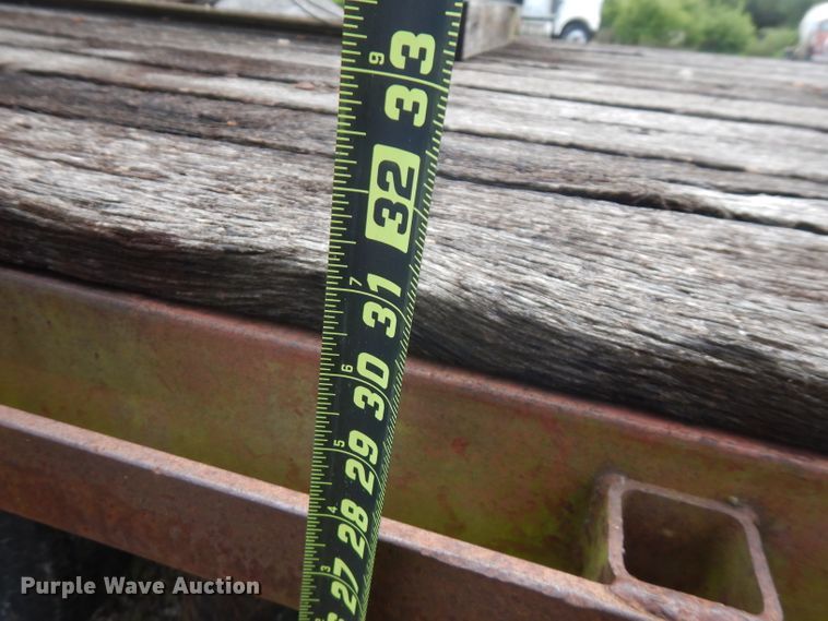 image for item FN9323 Shop built equipment trailer