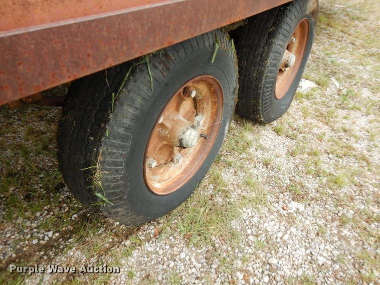 image for item FN9323 Shop built equipment trailer