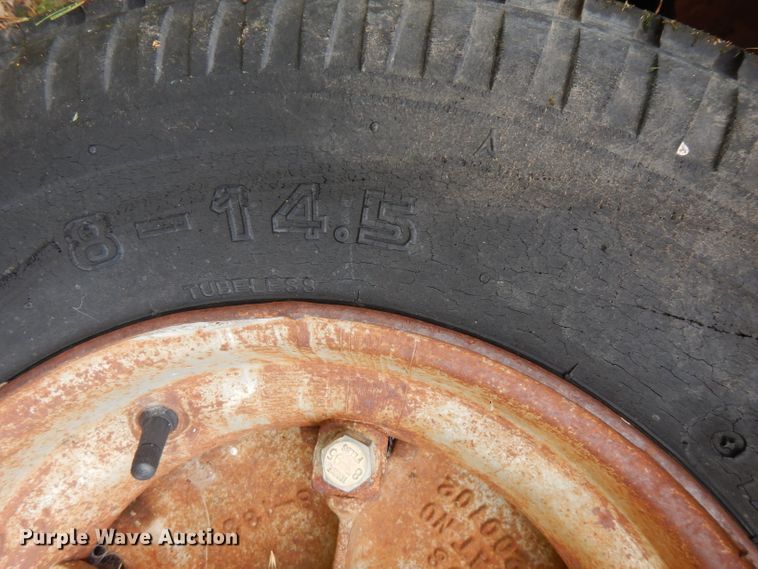 image for item FN9323 Shop built equipment trailer