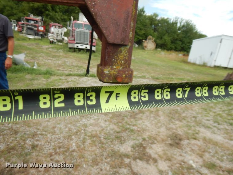 image for item FN9323 Shop built equipment trailer