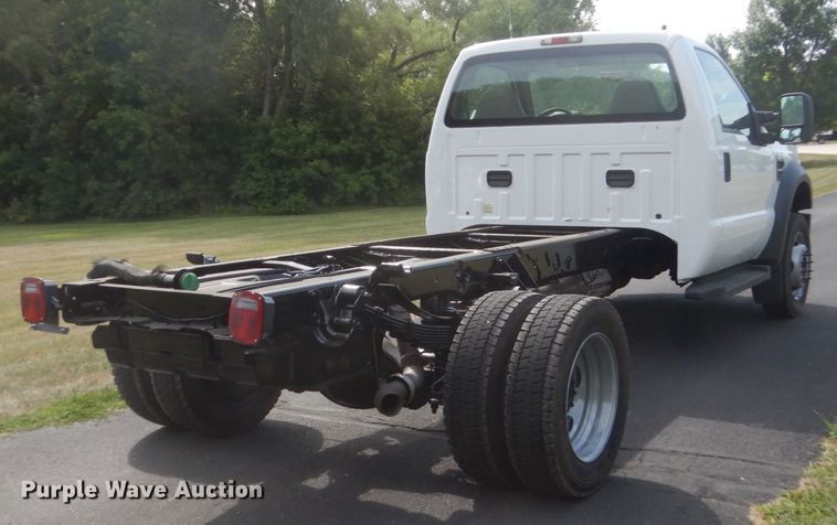 image for item FT9025 2008 Ford F550 Super Duty  truck cab and chassis