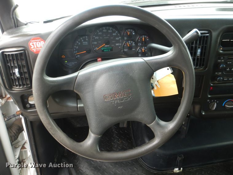 image for item GM9107 2008 GMC C5500  utility truck with crane