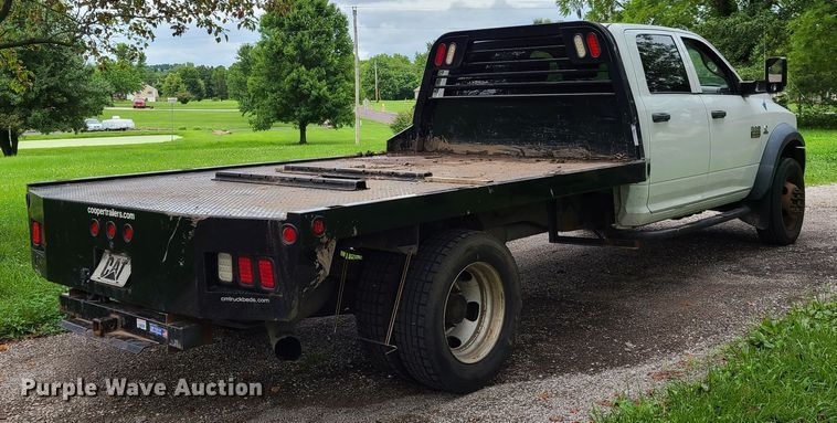 image for item GO9310 2011 Dodge Ram 5500  flatbed truck