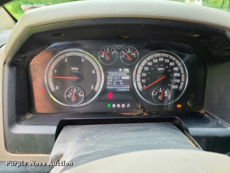 image for item GO9310 2011 Dodge Ram 5500  flatbed truck