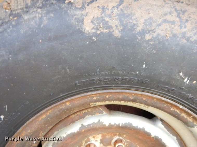 image for item GT9352 1987 Shop built enclosed cargo trailer