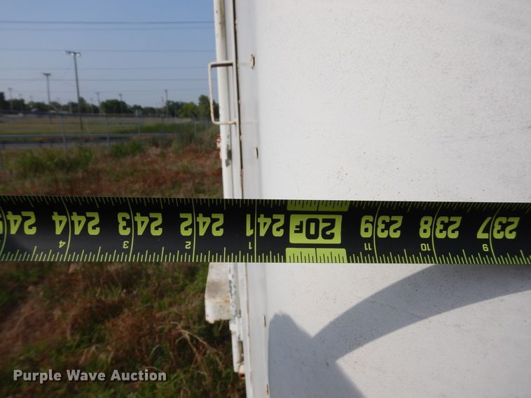 image for item GT9352 1987 Shop built enclosed cargo trailer