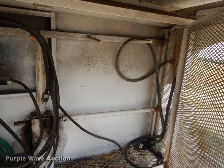 image for item GT9352 1987 Shop built enclosed cargo trailer