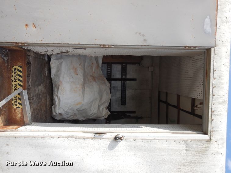 image for item GT9352 1987 Shop built enclosed cargo trailer