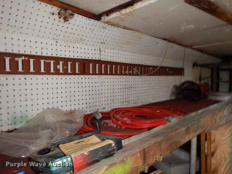 image for item GT9352 1987 Shop built enclosed cargo trailer