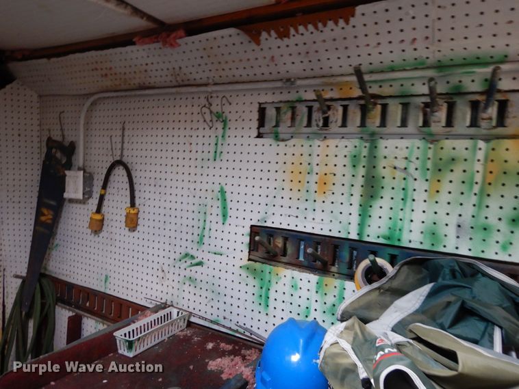 image for item GT9352 1987 Shop built enclosed cargo trailer