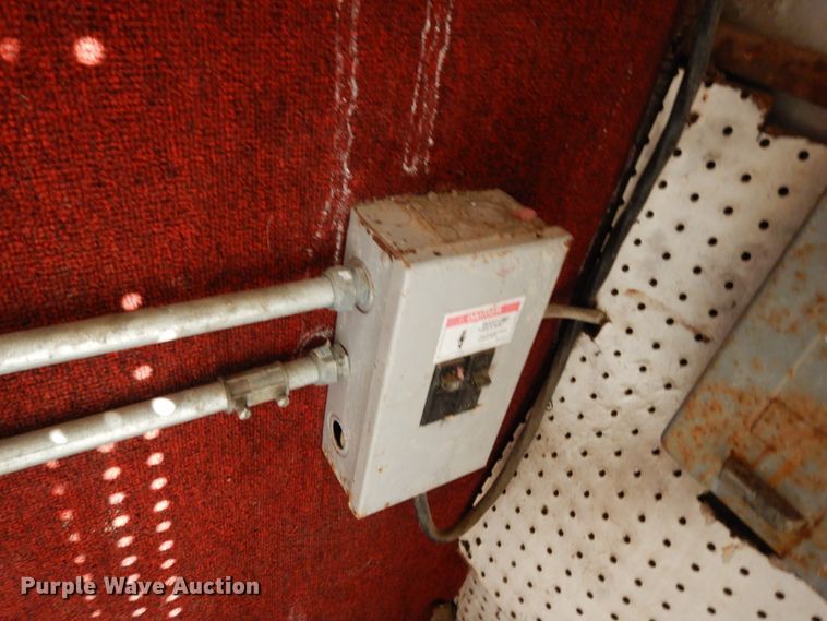 image for item GT9352 1987 Shop built enclosed cargo trailer