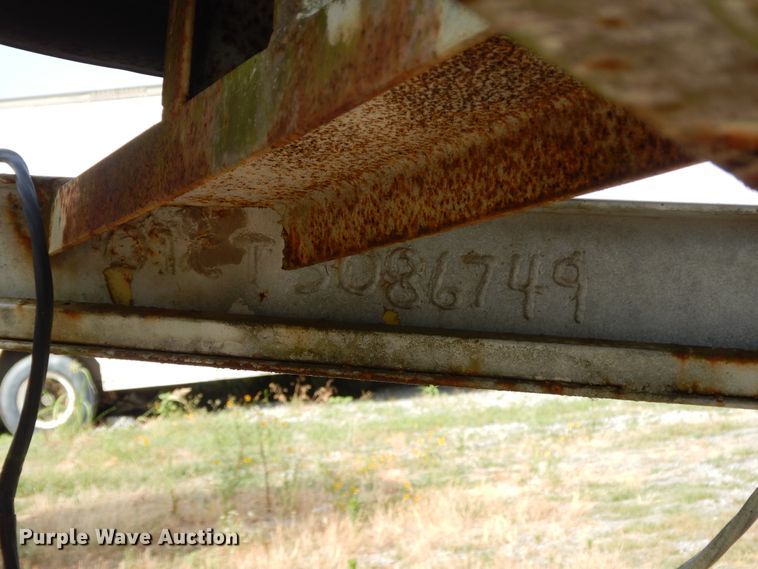 image for item GT9352 1987 Shop built enclosed cargo trailer