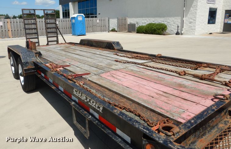 image for item GV9175 2015 Lucon equipment trailer