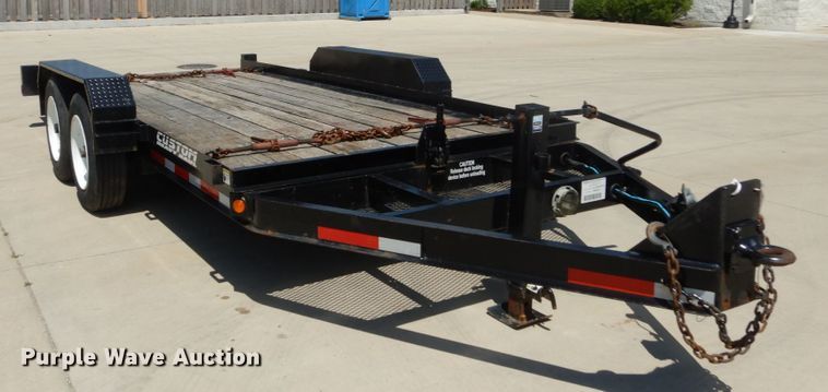 image for item GV9176 2014 Lucon tilt deck equipment trailer