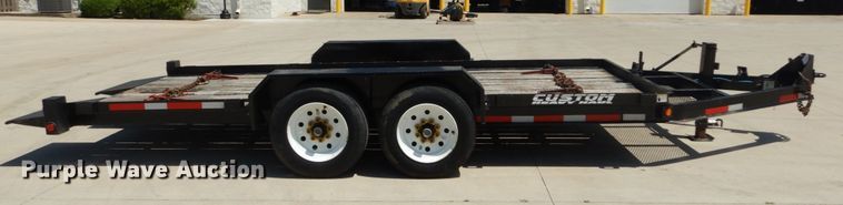 image for item GV9176 2014 Lucon tilt deck equipment trailer