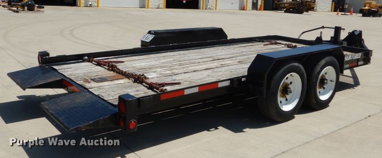 image for item GV9176 2014 Lucon tilt deck equipment trailer