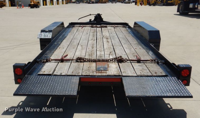 image for item GV9176 2014 Lucon tilt deck equipment trailer
