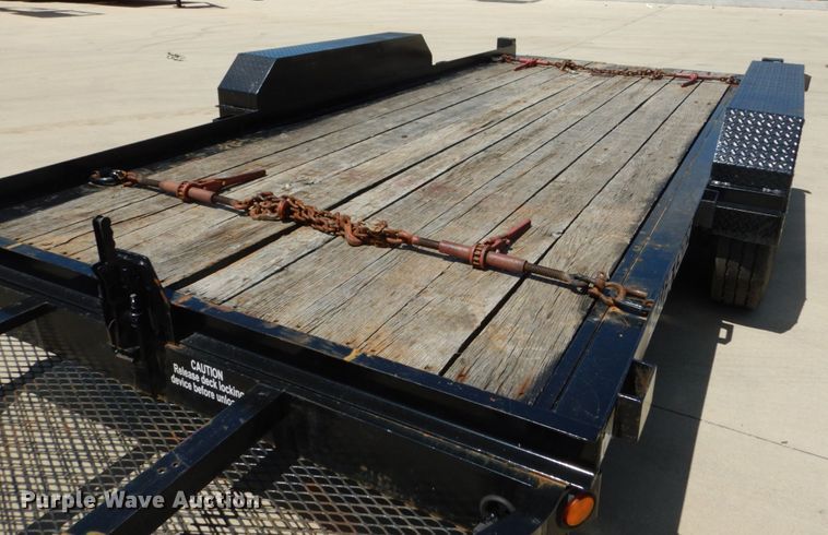 image for item GV9176 2014 Lucon tilt deck equipment trailer