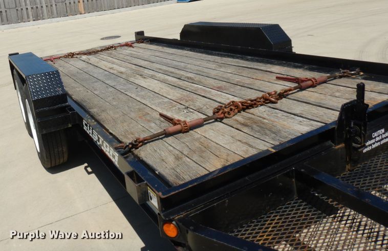 image for item GV9176 2014 Lucon tilt deck equipment trailer