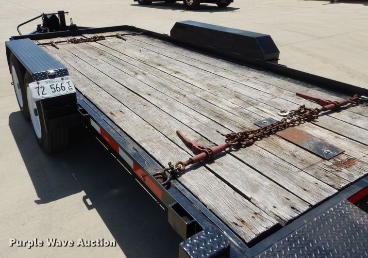 image for item GV9176 2014 Lucon tilt deck equipment trailer