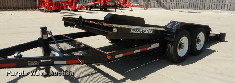 image for item GV9176 2014 Lucon tilt deck equipment trailer
