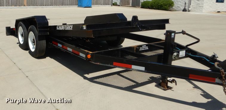 image for item GV9176 2014 Lucon tilt deck equipment trailer