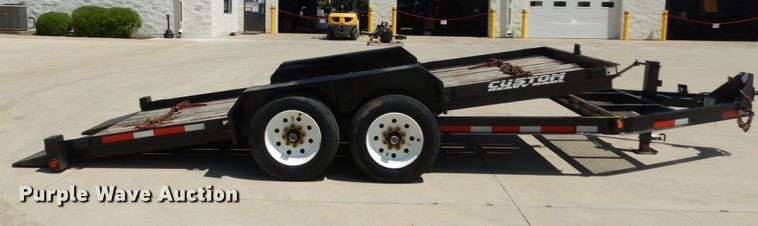 image for item GV9176 2014 Lucon tilt deck equipment trailer