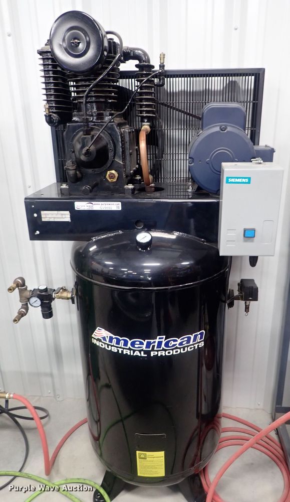 image for item GV9592 American Industrial CI521E80V air compressor