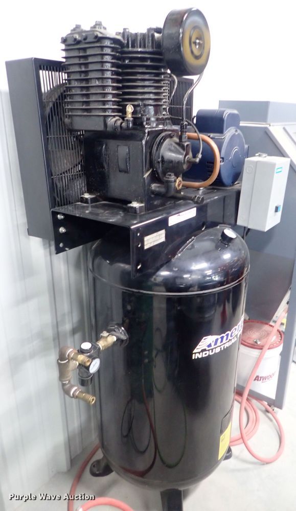 image for item GV9592 American Industrial CI521E80V air compressor