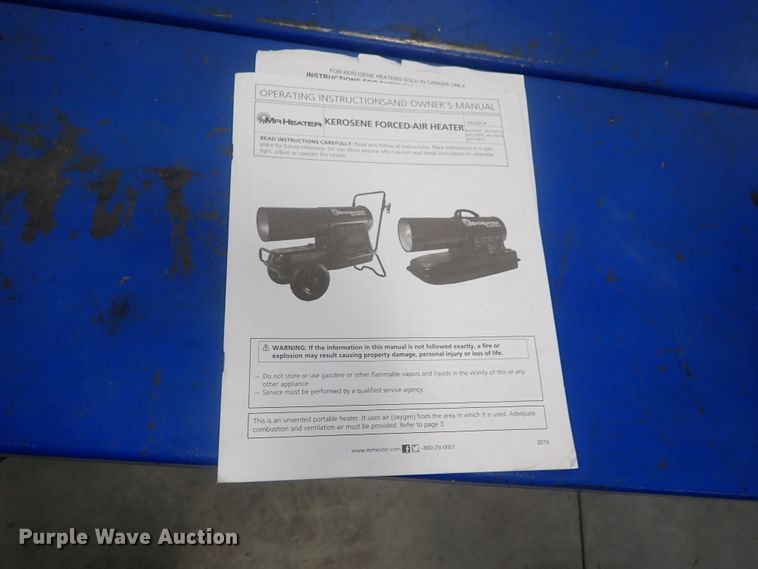 image for item GV9595 Mr. Heater kerosene heater