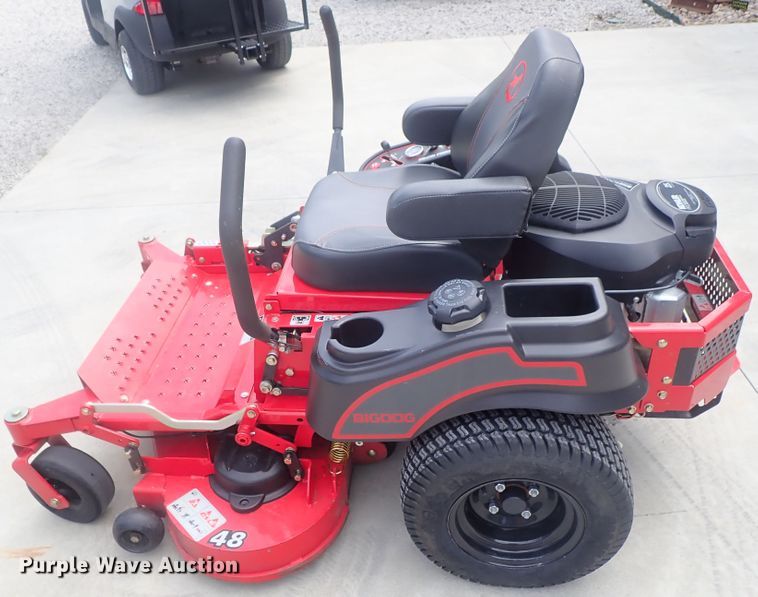 image for item GV9596 Big Dog Black Jack 932640 ZTR lawn mower