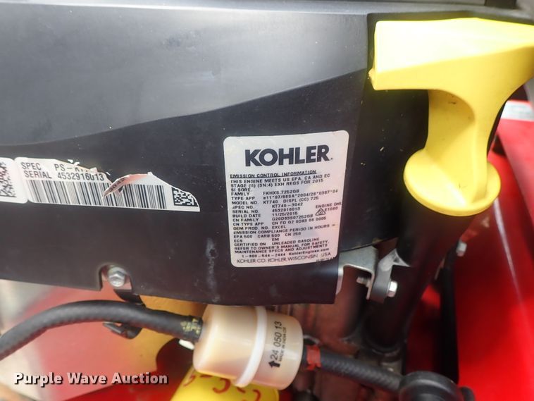 image for item GV9596 Big Dog Black Jack 932640 ZTR lawn mower