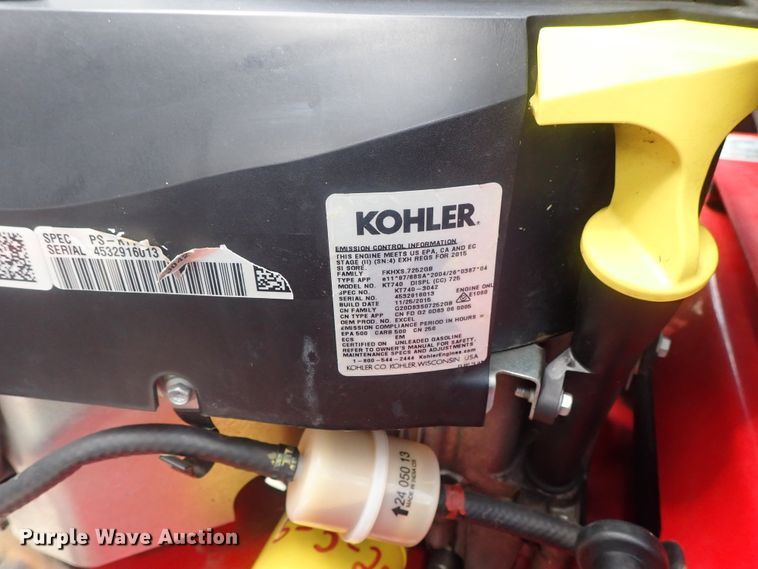 image for item GV9596 Big Dog Black Jack 932640 ZTR lawn mower