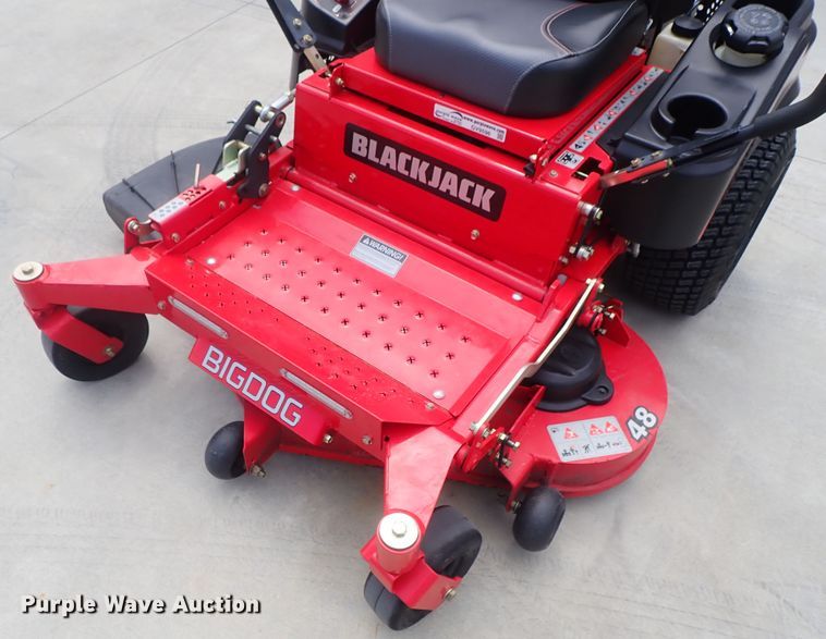 image for item GV9596 Big Dog Black Jack 932640 ZTR lawn mower