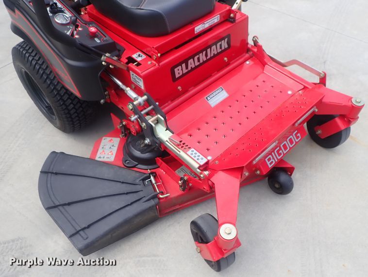 image for item GV9596 Big Dog Black Jack 932640 ZTR lawn mower